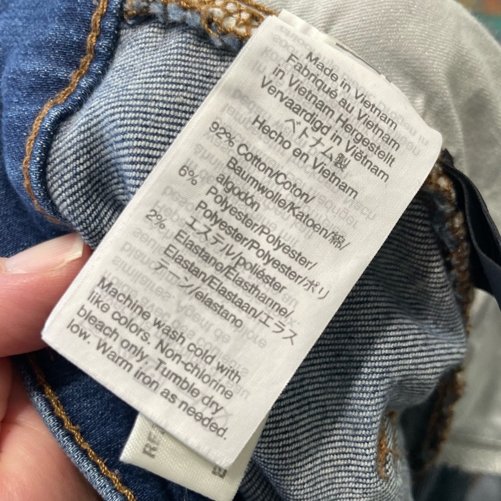 Madewell 9" Mid-Rise Skinny Crop Jeans in Delmar Wash: Eco Edition size 30 - Picture 13 of 13